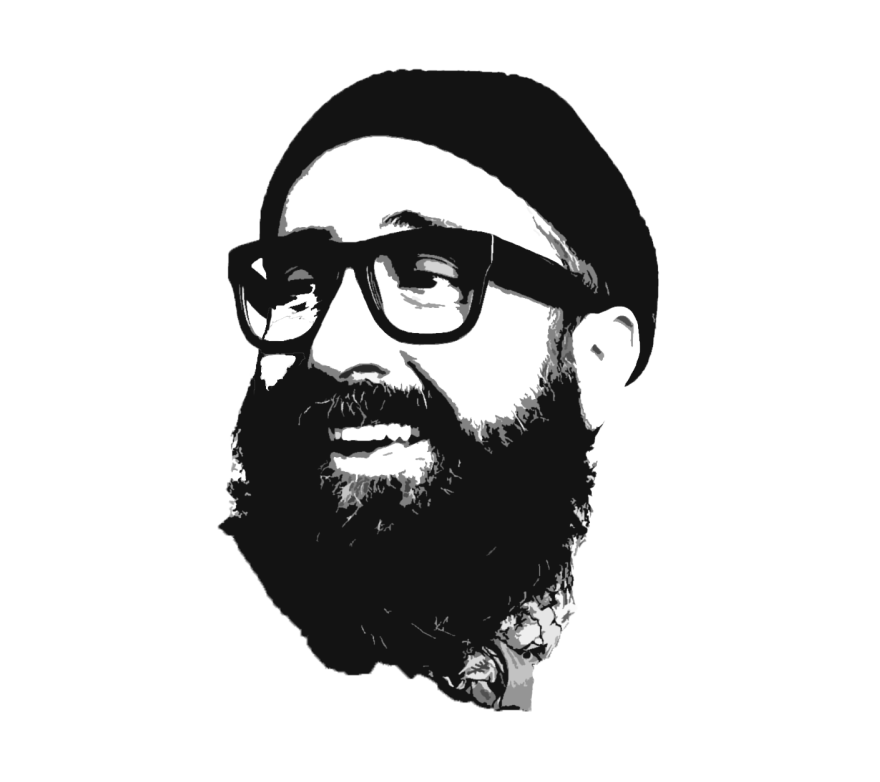 Man from the BIMM-created Leon’s ad, wearing a beanie and thick-rimmed glasses.